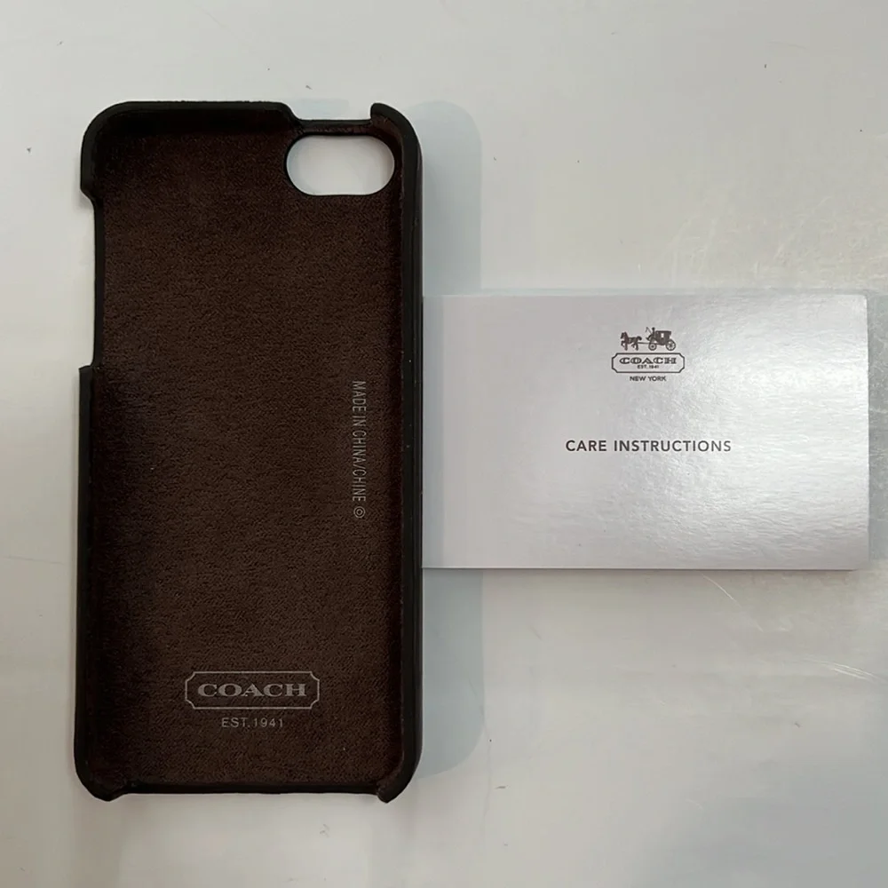 Coach Case Fits IPhone 5 (New) #418
